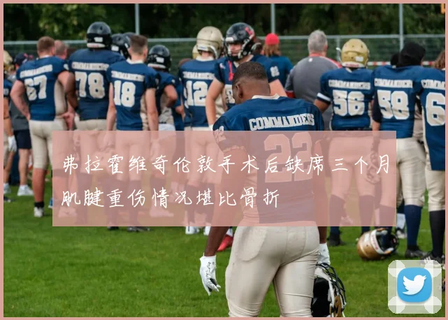弗拉霍维奇伦敦手术后缺席三个月肌腱重伤情况堪比骨折